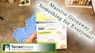 TerranScapes - Massive Giveaway - Smooth-On casting supplies, molds, and more.