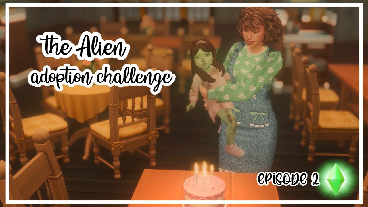 The Sims4 Alien Adoption Challenge Episode 2