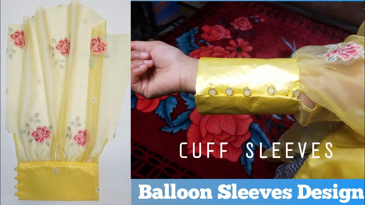 Latest Cuff Sleeves Cutting & Stitching Balloon Sleeves How to