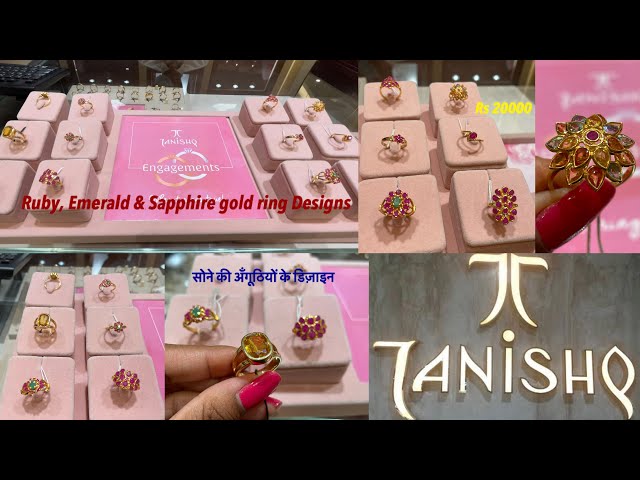 Tanishq Sophisticated Gold Ring Price Starting From Rs 24,822. Find  Verified Sellers in Thiruvananthapuram - JdMart