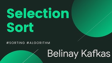 C, Selection Sort Algoritması