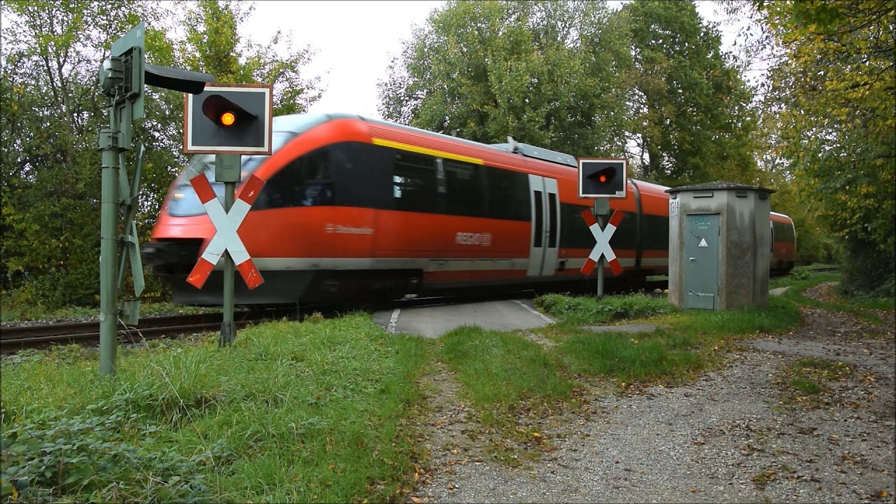 Bahnübergang Neuburg am Rhein 