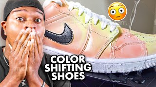 Is It Possible To Customize Shoes That CHANGE COLORS? (Must Watch)