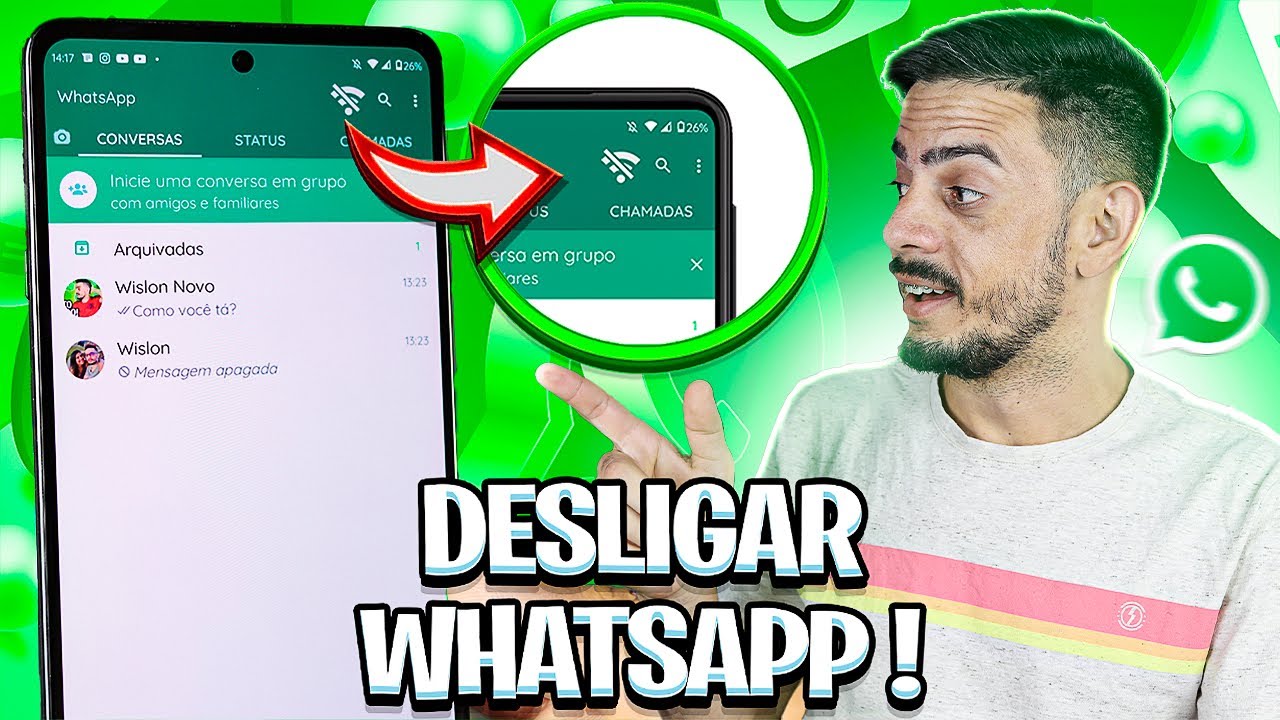 Como Desligar a Internet Somente do WHATSAPP ( Fique OFF ) 2021 - YouTube