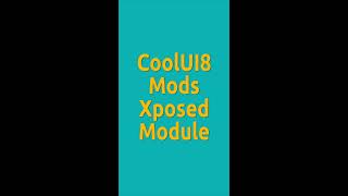 CoolUI8 Mods Xposed Module by Team Innovative screenshot 4