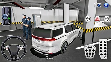 New MPV car KIA Carnival 2024 in Parking Building 3D Driving Class Simulation - Android Gameplay