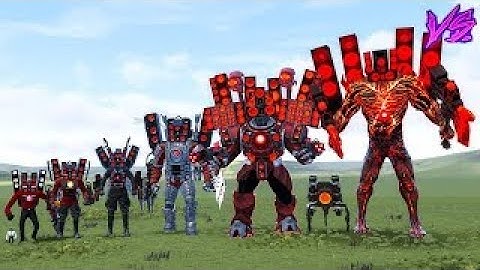 ALL SKIBIDI TOILETS (1-69) VS TITANS + MULTIVERSE AND FANMADE CHARACTERS In Garry