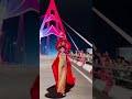 Áo Dài Street Fashion: Elegance in Red#fps #streetfashion #beautifulfashion #viral#fyp #streetshow