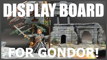 Building an Osgiliath Themed Gondor Display Board