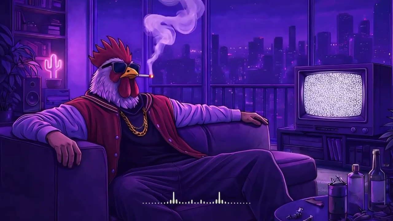 Late Drive Flow 🌿 Chill Rap • Bluesy Hip-Hop • Stoner Mood "Miles Feel Different"