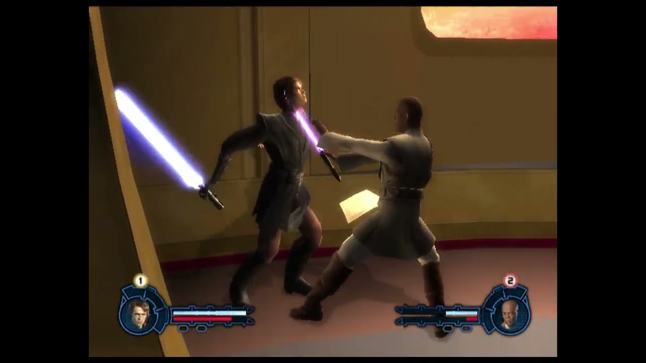 Star Wars Revenge Of The Sith Duels Anakin Vs Windu