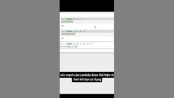 python lambda