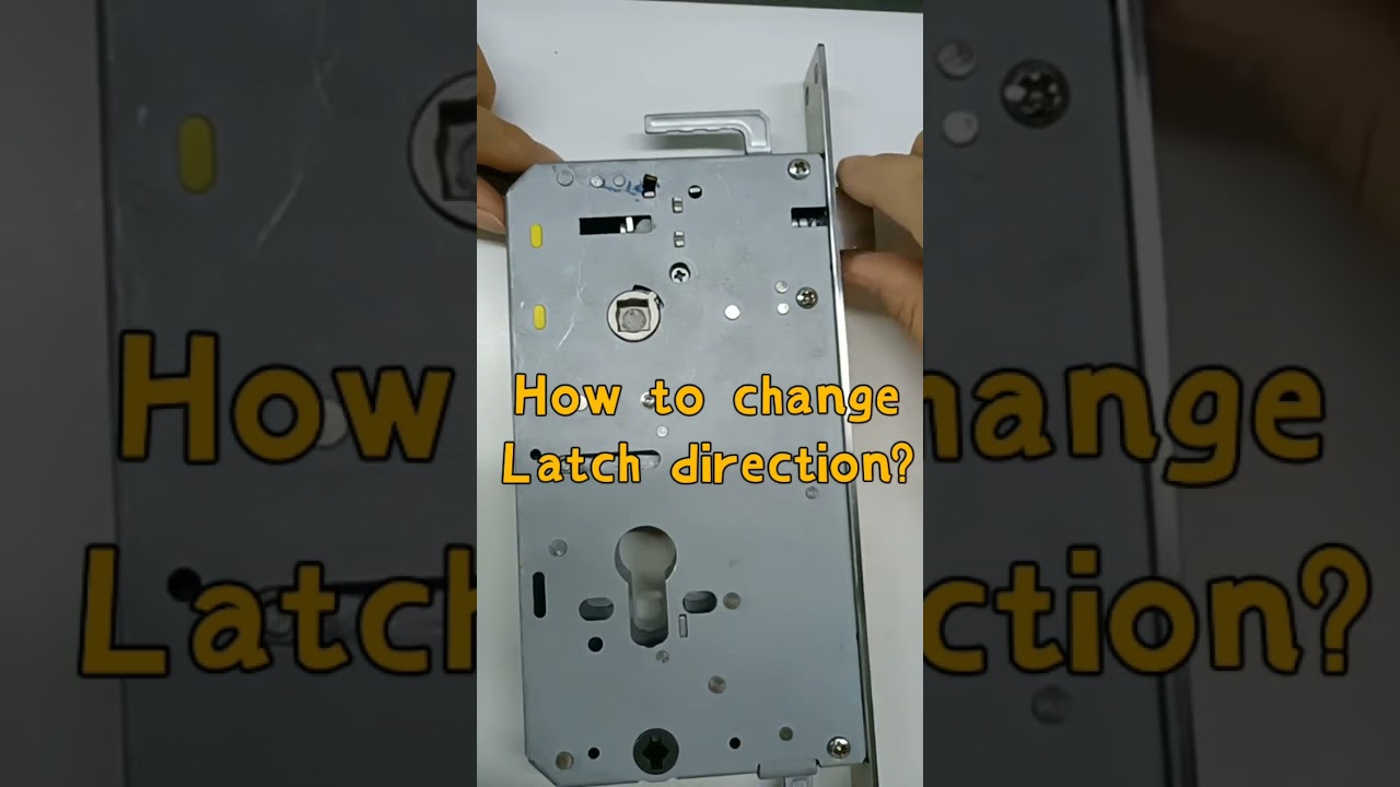 Change Left/Right and Latch direction of S6068X mortise, for Tenon smart lock E3/E5/E5C/T109