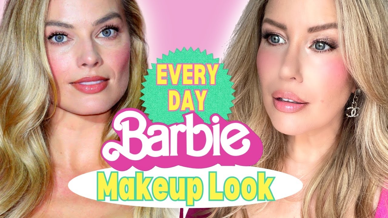 Margot Robbie's Makeup Artists SHARE ALL! How To Get A WEARABLE Barbie  Makeup Look 💕 