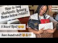 How I saved HUNDREDS OF DOLLARS buying Authentic Designer Items | Luxury Bags for Less | Jas McQueen