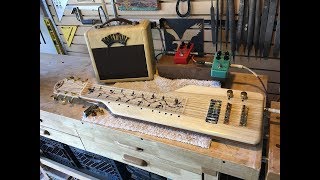 Building a Lap Steel Guitar Start To Finish