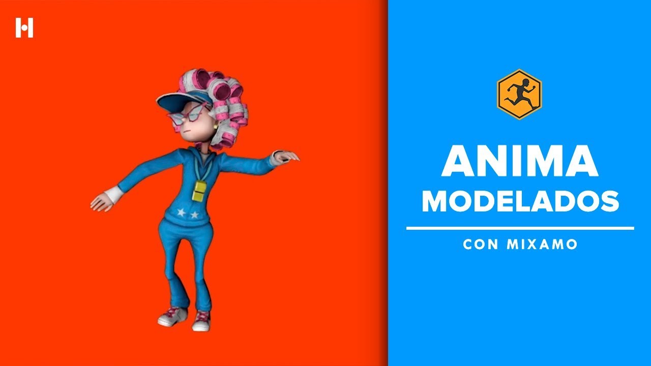 Cómo animar facil para tus personajes 3D con Mixamo - YouTube