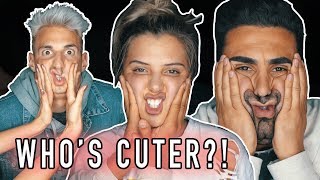 CUTEST FACE CHALLENGE! w/ Alissa Violet & George Janko