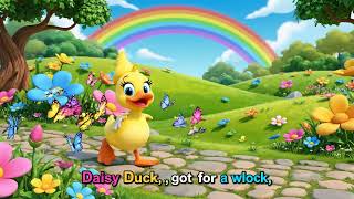 Daisy Duck went for a walk