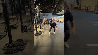 Cable resisted lateral walking