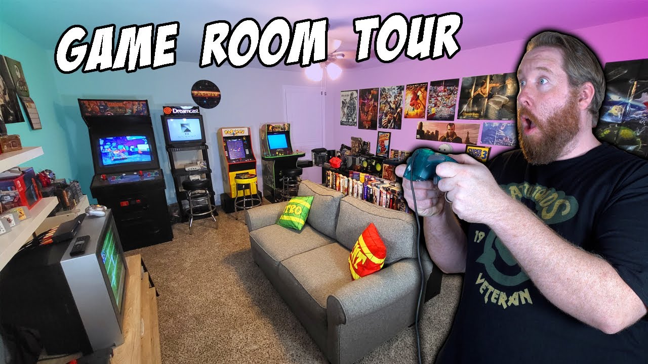 EPIC 4,000 Game Collection GAME ROOM TOUR!! YouTube