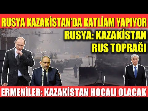 RUSSIA IS COMMITTING A MASSACRE IN KAZAKHSTAN | RUSSIA: RUSSIAN TERRITORY OF KAZAKHSTAN