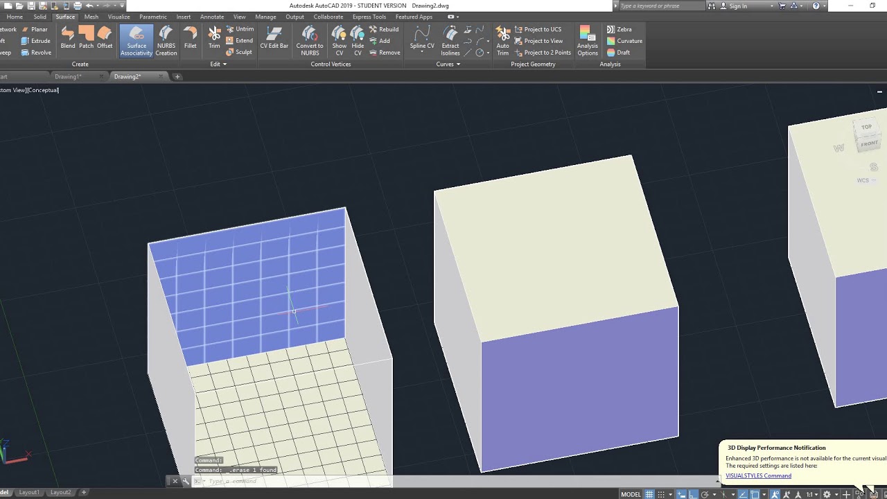 How To Convert Wireframe To Solid In Autocad