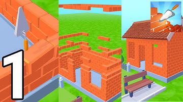 ASMR House Builder - Gameplay / Walkthrough - Part 1 (IOS & Android)