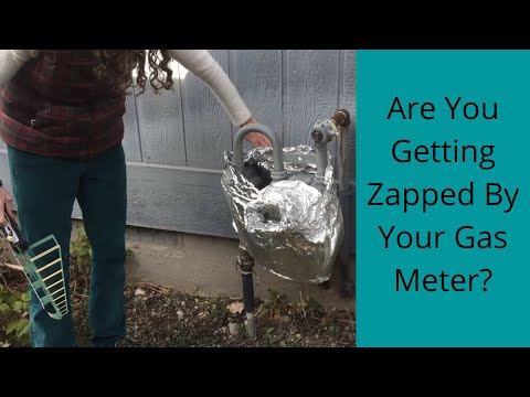 Smart Gas Meter?  How to shield the radiation from your meter!
