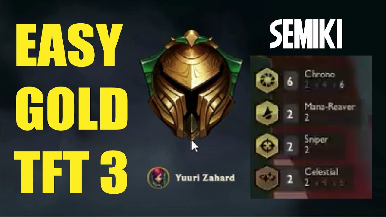 Easy TFT Gold with This Chrono Combination - THIS IS BROKEN AF!!!!!!