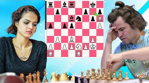 Magnus Carlsen vs Tania Sachdev Chess game 41