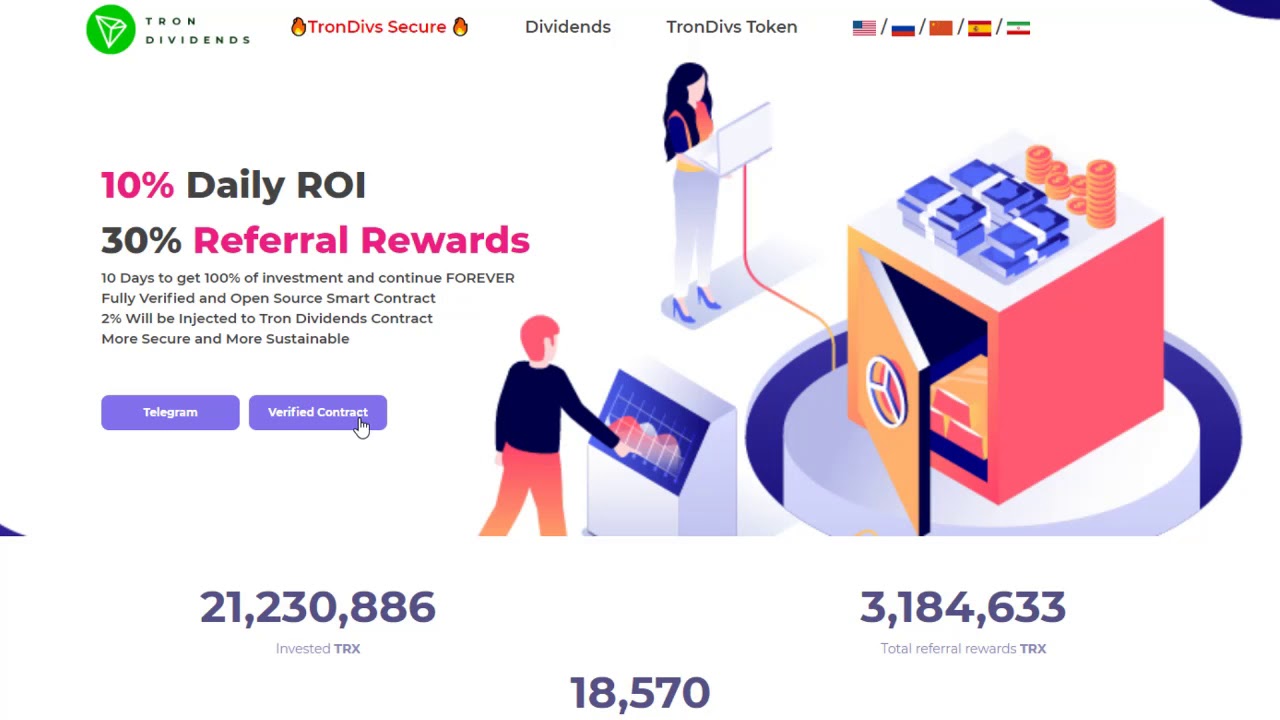 TronDividends Secure - FORCE Withdrawal!!