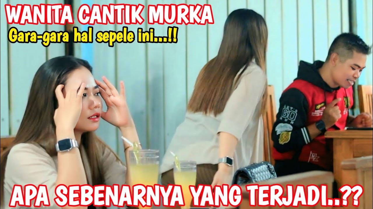 WANITA CANTIK INI MURKA SAAT PRIA INI MENCOBA MENDEKATINYA TAPI LIHAT YANG TERJADI SETELAHNYA...!!!
