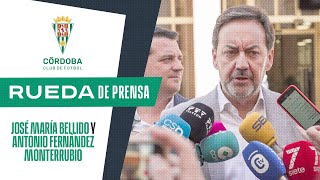 Rueda de prensa del alcalde y el CEO previa al play off