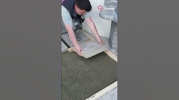 Easy Concrete Tiles for Any Space! #shorts #concrete #tiles