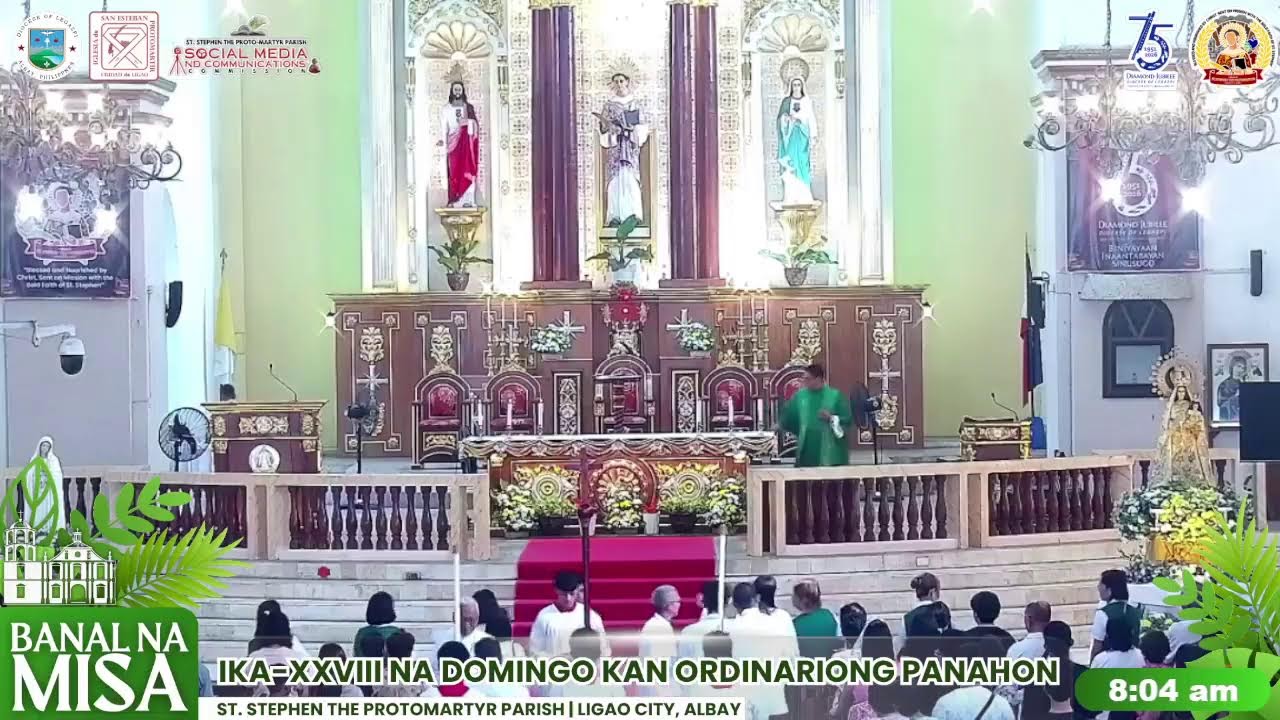 Banal na Misa | IKA - XXVIII NA DOMINGO KAN ORDINARIONG PANAHON |