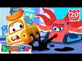 Attack of octopus car  more super car cartoons  kids cartoons s  cars world