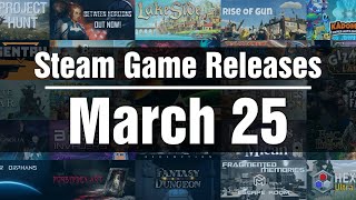 New Steam Games - Monday March 25 2024