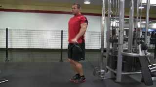 Standing Single Arm Cable Front Raise