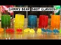 Gummy bear shot glasses  white gummy bear shot