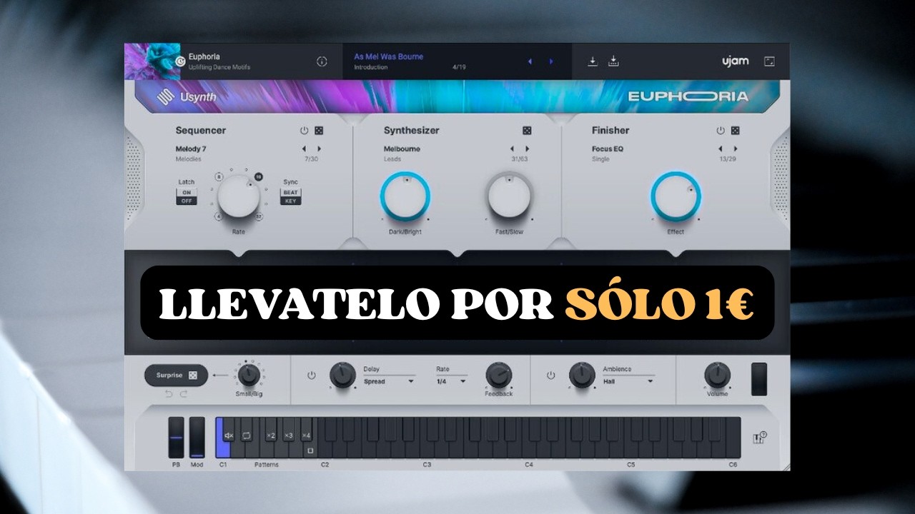 USYNTH EUPHORIA a Sólo 1€ hasta el 1 de Marzo - Demostración por Daniel Mesa