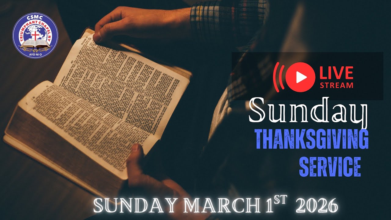 Lenten Service Sunday March 1st, 2026 - YouTube