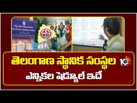 TG Local Body Elections Schedule | తెలంగాణ స్థానిక సంస్థల ఎన్నికల షెడ్యూల్ ఇదే | 10TV - 10TVNEWSTELUGU