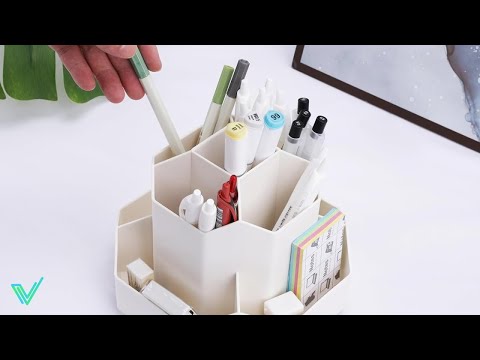Officer Products Portariviste 10 Pezzi – A4, Blu Trasparente, Plastica Rigida Infrangibile, Organizer Da Scrivania