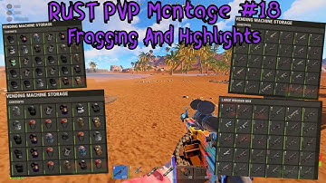 RUST PVP Montage #18 // Fragging ALL Day // Friend Group Controlling