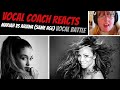 Vocal Coach Reacts to Mariah Carey Vs Ariana Grande (Same Age) VOCAL BATTLE