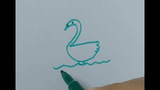 how to drawing something with the number 2