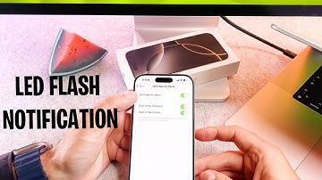 How To Activate Led Flash Notifications On iPhone 16 Pro / iPhone 16