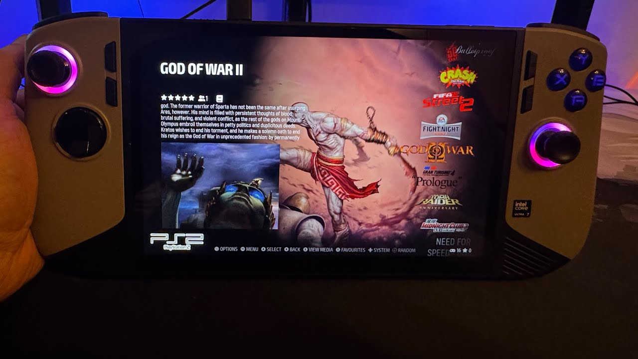 Just Wow… | MSI CLAW 8 :PS2 EMULATION | GOW 2