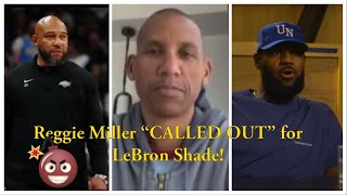 Reggie Miller CALLED OUT for his LeBron James comments! “Who you talking about Reggie?”